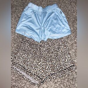 Pajama shorts
